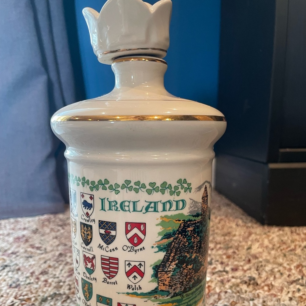 Antique Irish whiskey bottle